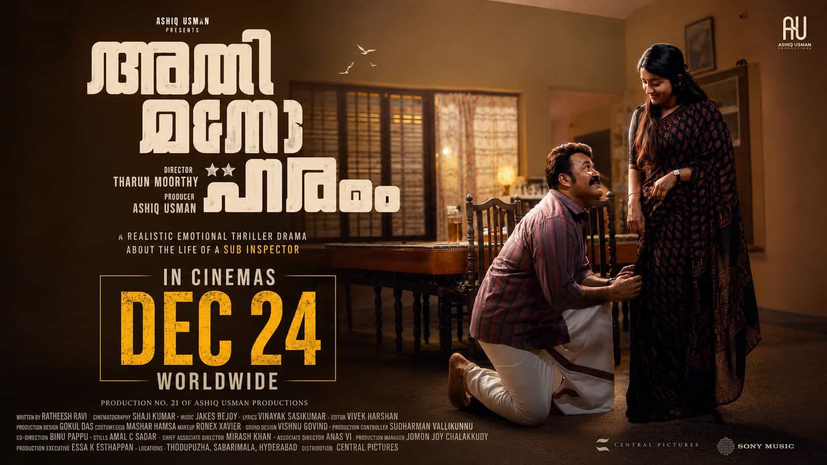 Athimanoharam Malayalam Film Cast & Crew, Budget, Plot and many more